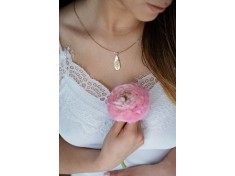 Златен комплект Капка с шевица Канатица